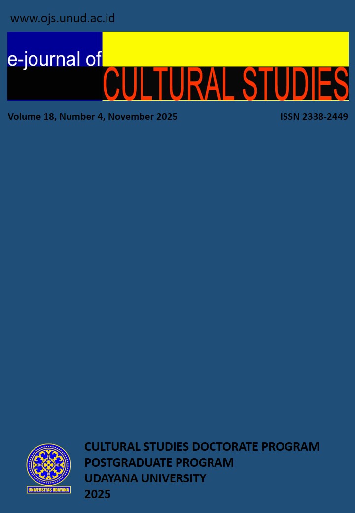 					View Vol. 18 No. 4 (2025): Volume 18 Number 4 November 2025
				