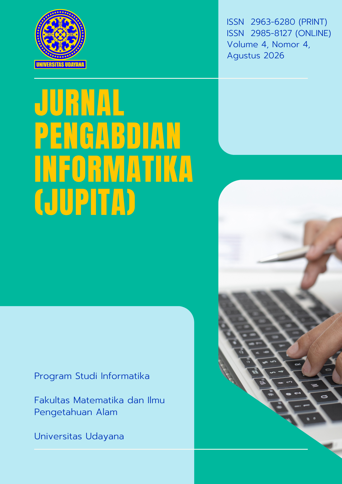 					View Vol. 4 No. 4 (2026): JUPITA Volume 4 Nomor 4, Agustus 2026
				