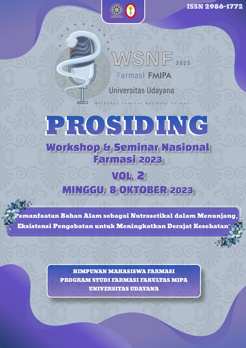 					View Vol. 2 (2023): Prosiding Workshop dan Seminar Nasional Farmasi 2023
				